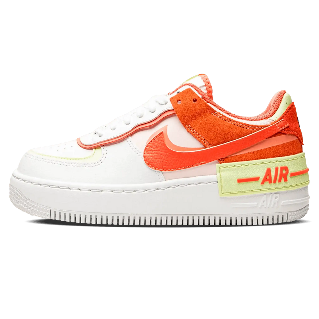 Tênis Air Force 1 Shadow "Magic Ember" Branco / Laranja