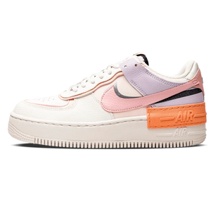 Tênis Air Force 1 Shadow "Pink Glaze" Branco / Rosa