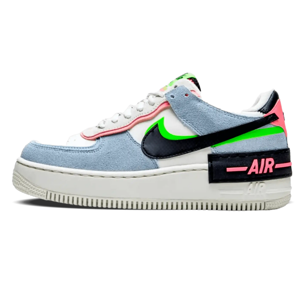 Tênis Air Force 1 Shadow "Sunset Pulse" Azul
