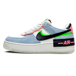 Tênis Air Force 1 Shadow "Sunset Pulse" Azul