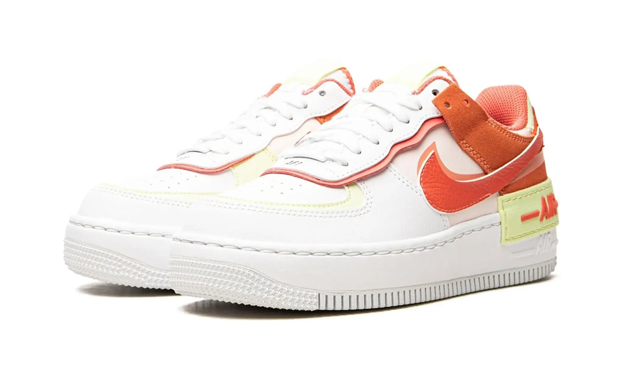 Tênis Air Force 1 Shadow "Magic Ember" Branco / Laranja