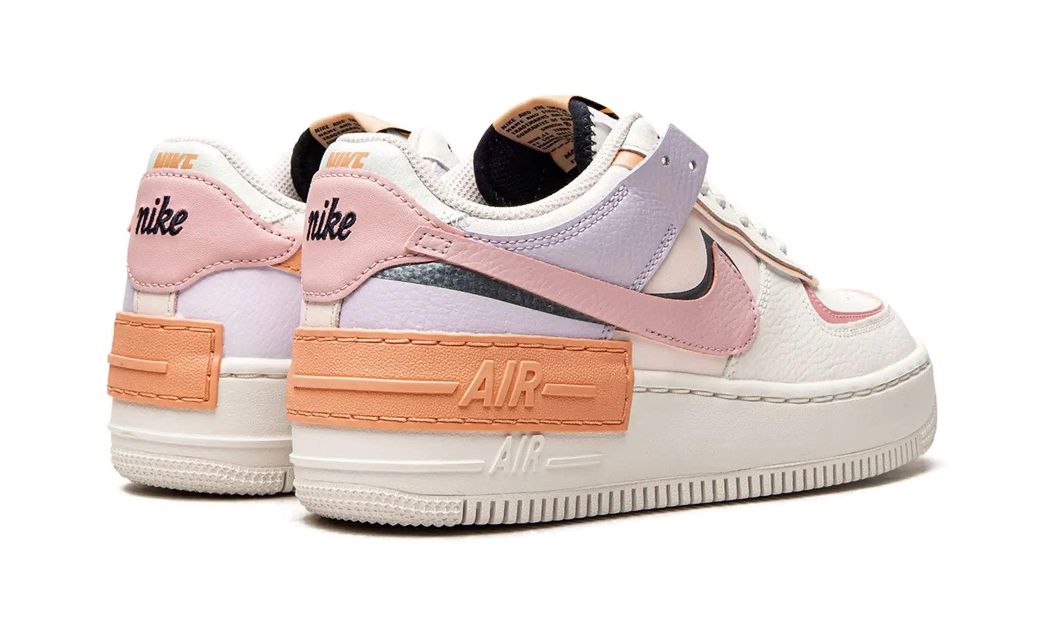 Tênis Air Force 1 Shadow "Pink Glaze" Branco / Rosa