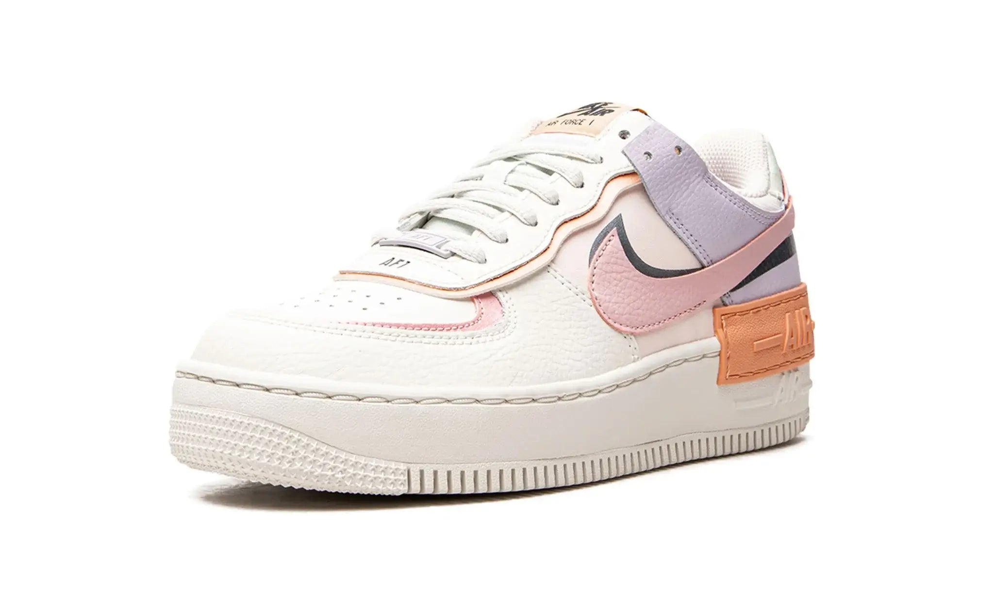 Tênis Air Force 1 Shadow "Pink Glaze" Branco / Rosa