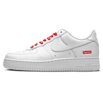 Tênis Air Force 1 x Supreme "White" Branco