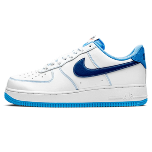 Tênis Air Force 1 "White University Blue" Branco / Azul