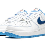 Tênis Air Force 1 "White University Blue" Branco / Azul