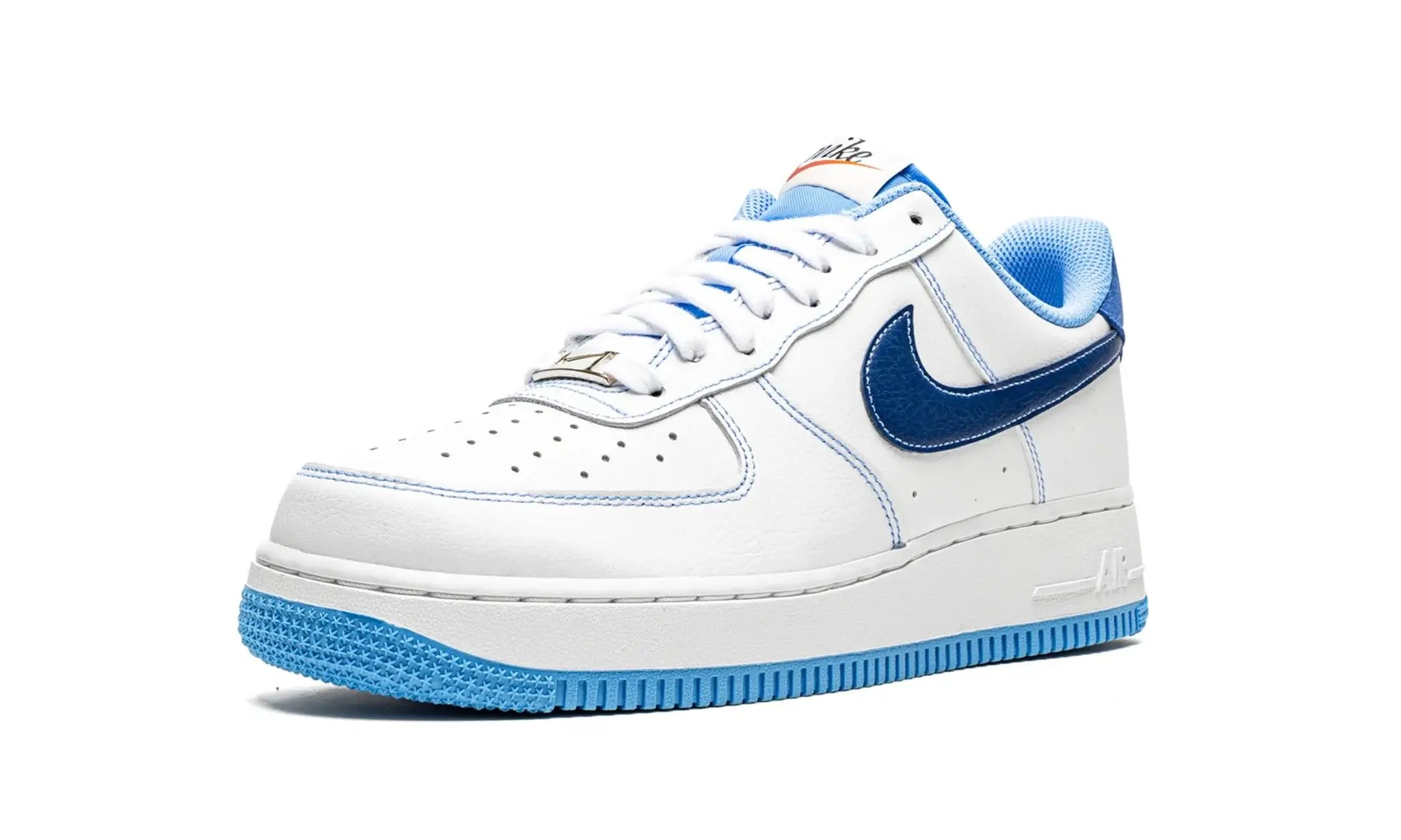 Tênis Air Force 1 "White University Blue" Branco / Azul