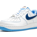 Tênis Air Force 1 "White University Blue" Branco / Azul