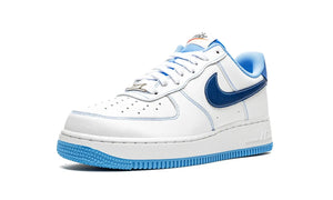 Tênis Air Force 1 "White University Blue" Branco / Azul
