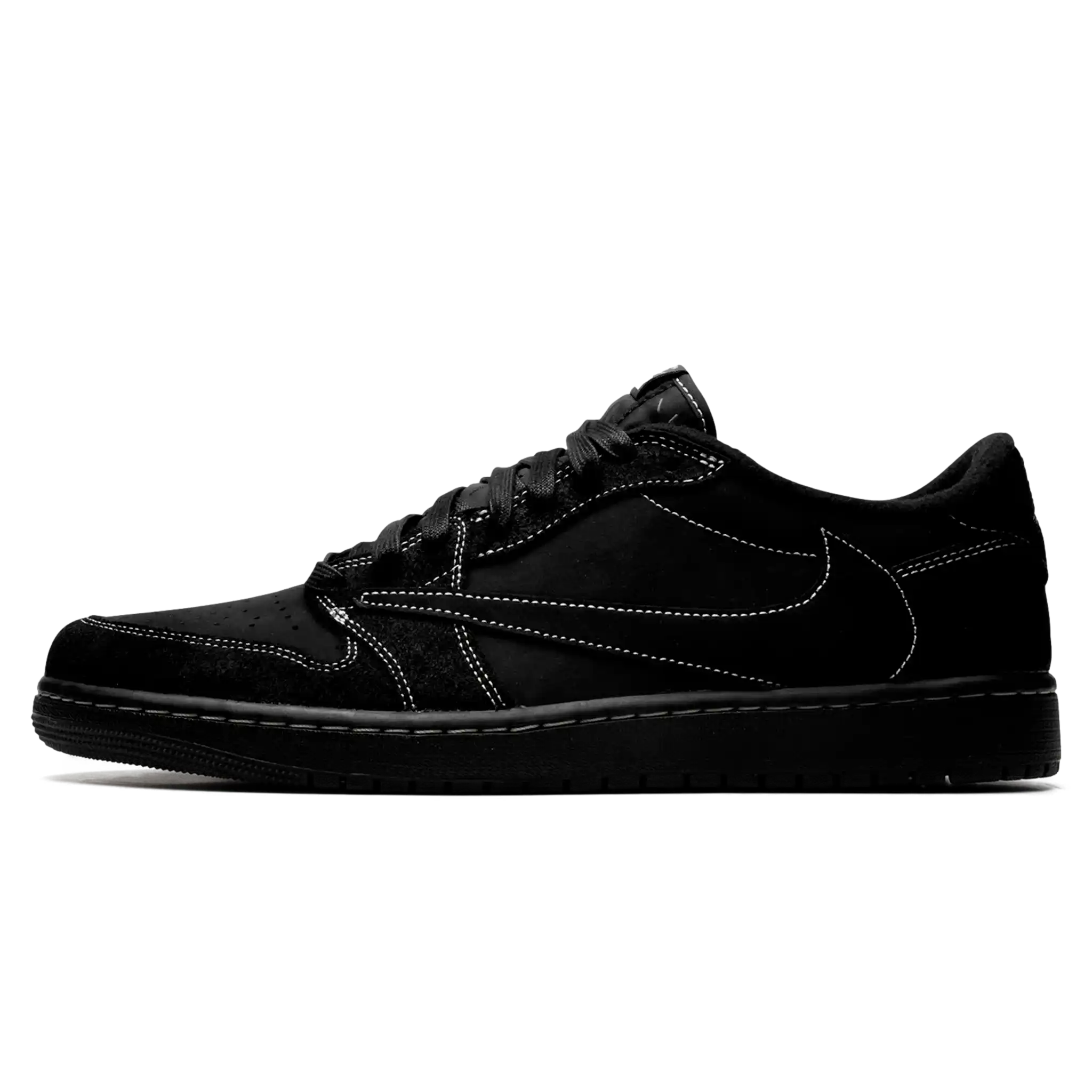 Tênis Air Jordan 1 Low x Travis Scott "Black Phantom"