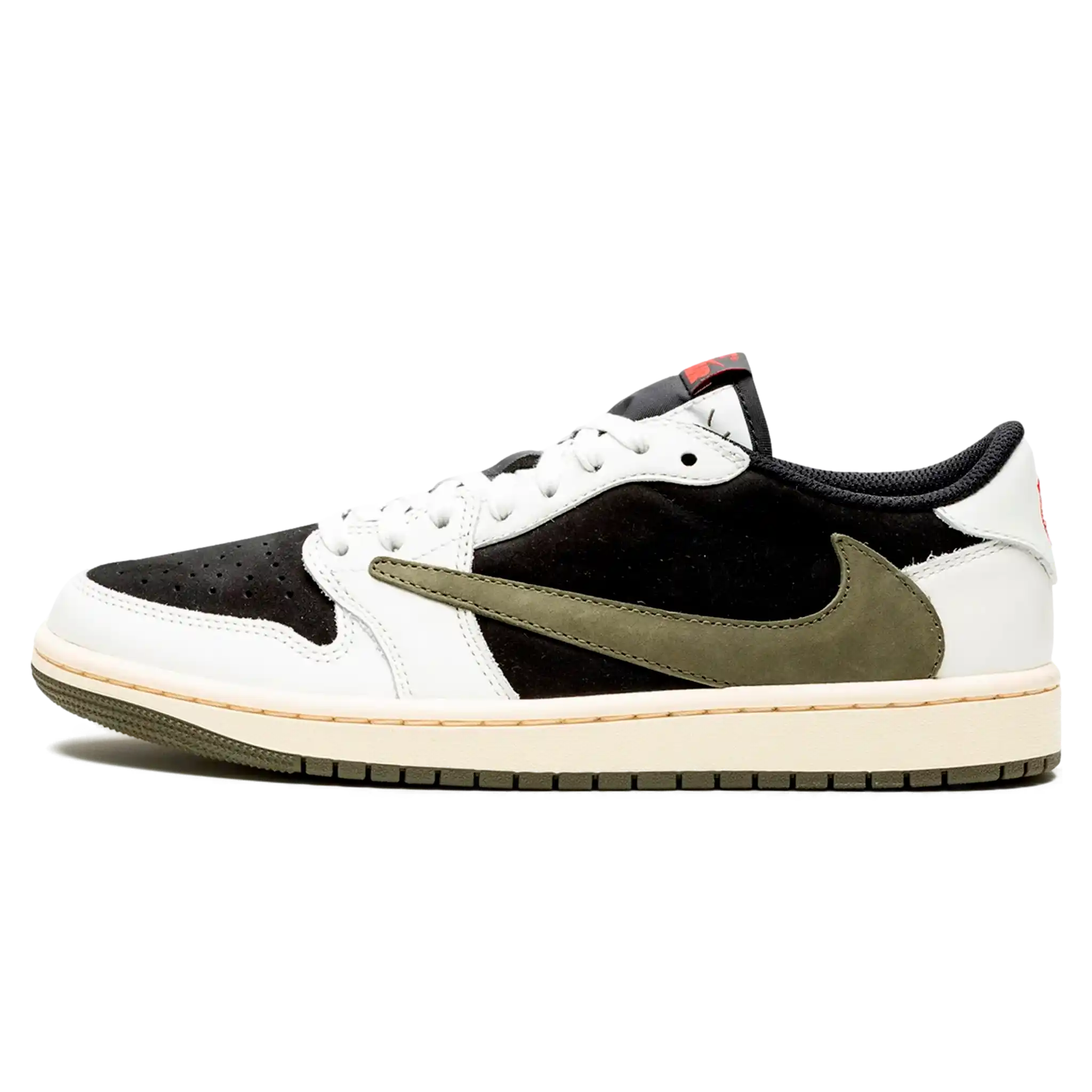 Tênis Air Jordan 1 Low x Travis Scott "Olive"