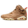 Tênis Air Jordan 6 x Travis Scott "British Khaki"