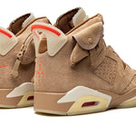 Tênis Air Jordan 6 x Travis Scott "British Khaki"