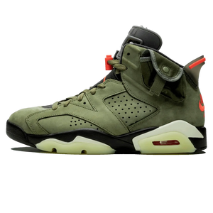Tênis Air Jordan 6 x Travis Scott "Olive"