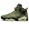Tênis Air Jordan 6 x Travis Scott "Olive"