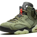 Tênis Air Jordan 6 x Travis Scott "Olive"