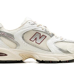 Tênis New Balance 530 "Sea Salt Mercury Red" Branco / Bordô