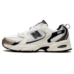 Tênis New Balance 530 "White Gold Black" Dourado / Branco