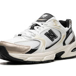 Tênis New Balance 530 "White Gold Black" Dourado / Branco
