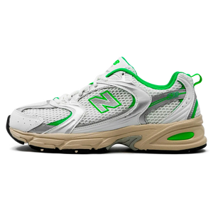 Tênis New Balance 530 "White Palm Leaf" Branco / Verde