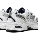 Tênis New Balance 530 "White Silver Navy" Prata / Azul