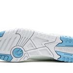 Tênis New Balance 550 Feminino "UNC White Dusk Blue" Branco / Azul