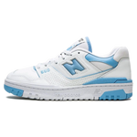 Tênis New Balance 550 Feminino "UNC White Dusk Blue" Branco / Azul