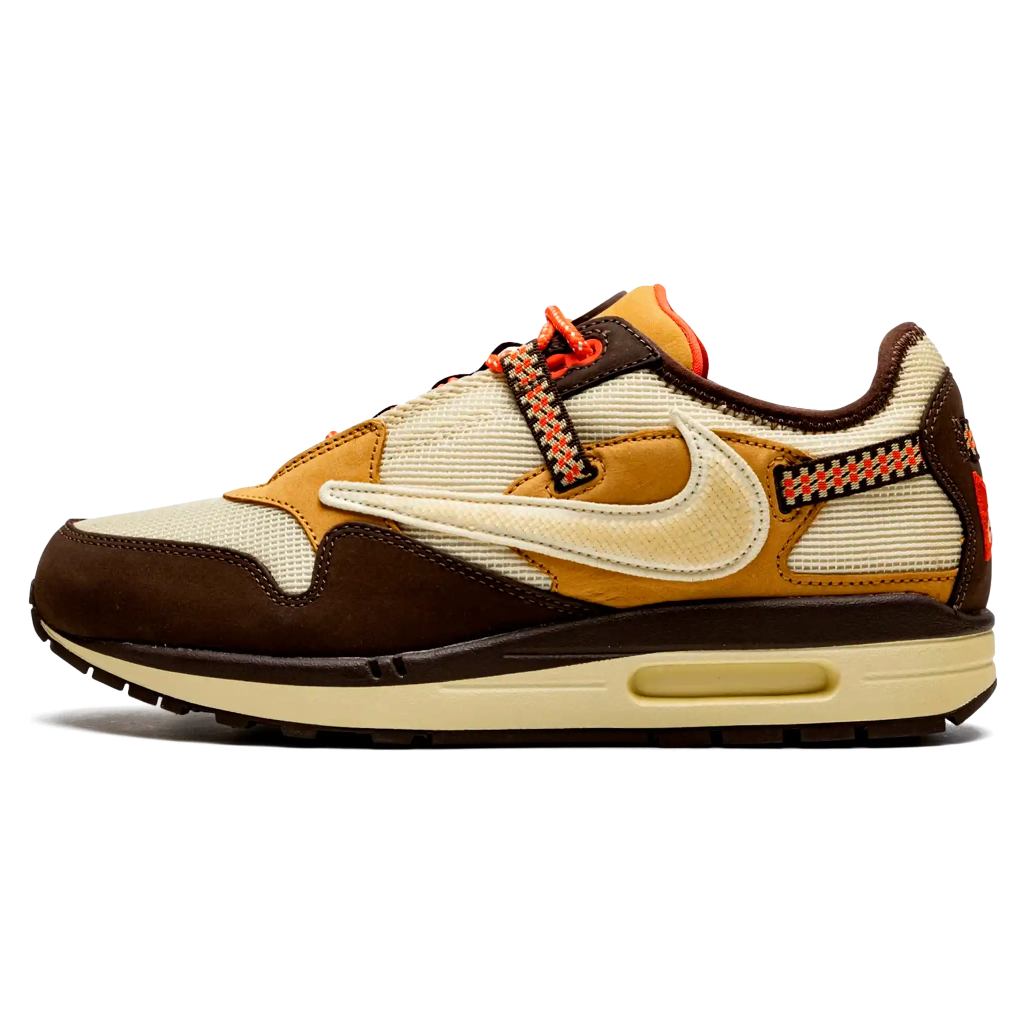 Tênis Nike Air Max 1 x Travis Scott "Cactus Brown" Marrom