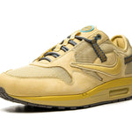 Tênis Nike Air Max 1 x Travis Scott "Cactus Gold" Amarelo