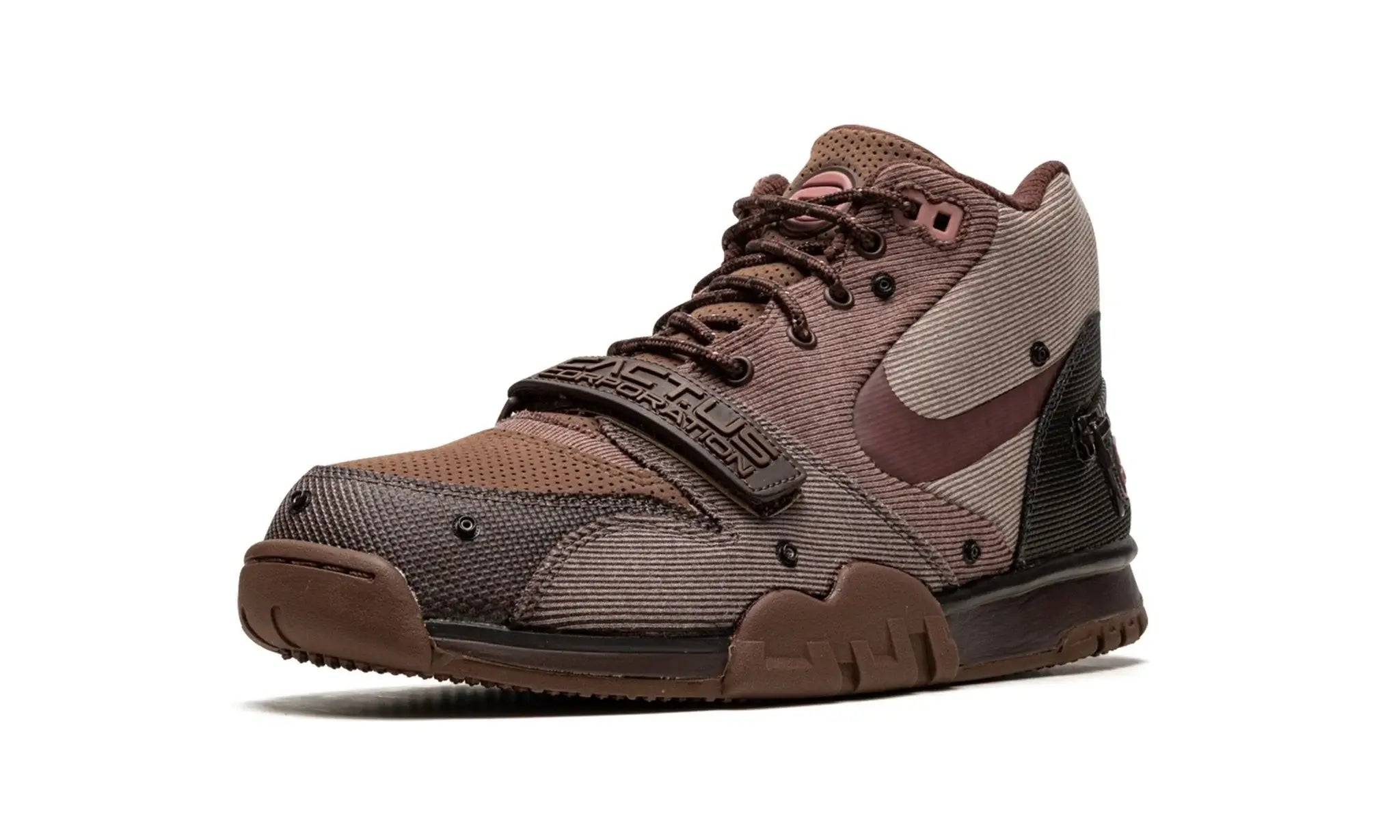 Tênis Nike Air Trainer x Travis Scott "Wheat" Marrom