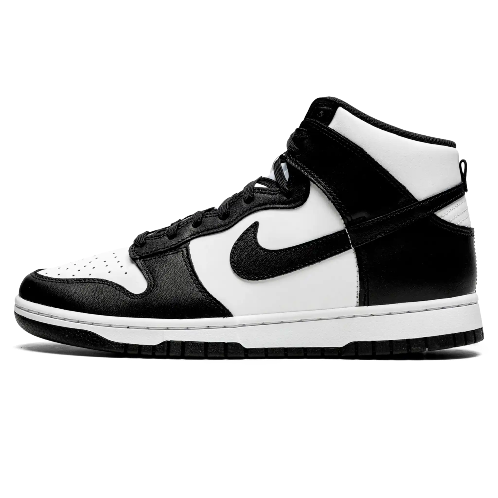 Tênis Nike Dunk High "Black and White"