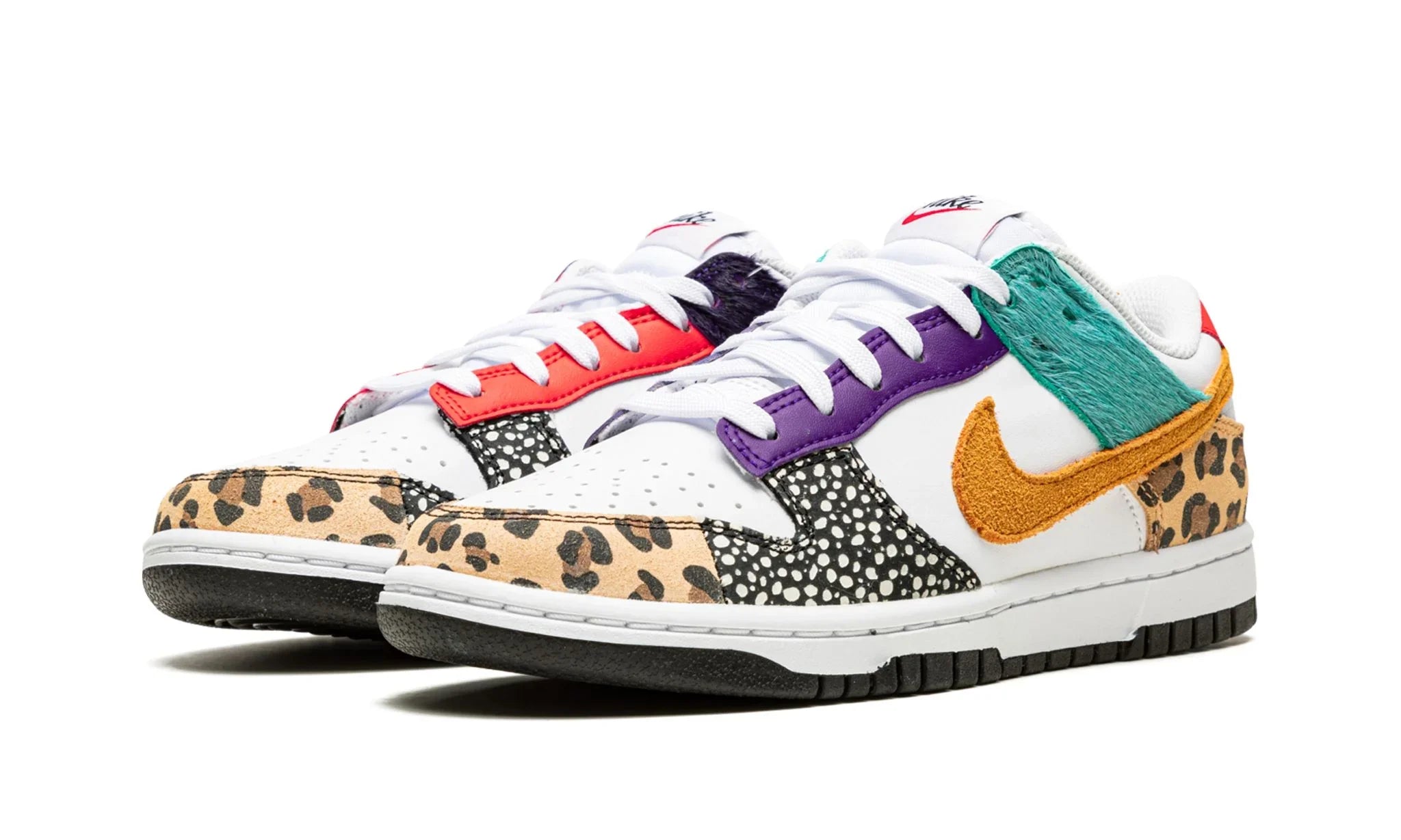 Tênis Nike Dunk Low "Animal Print" Colorido
