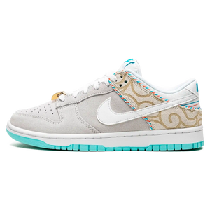 Tênis Nike Dunk Low "Barber Shop Grey"