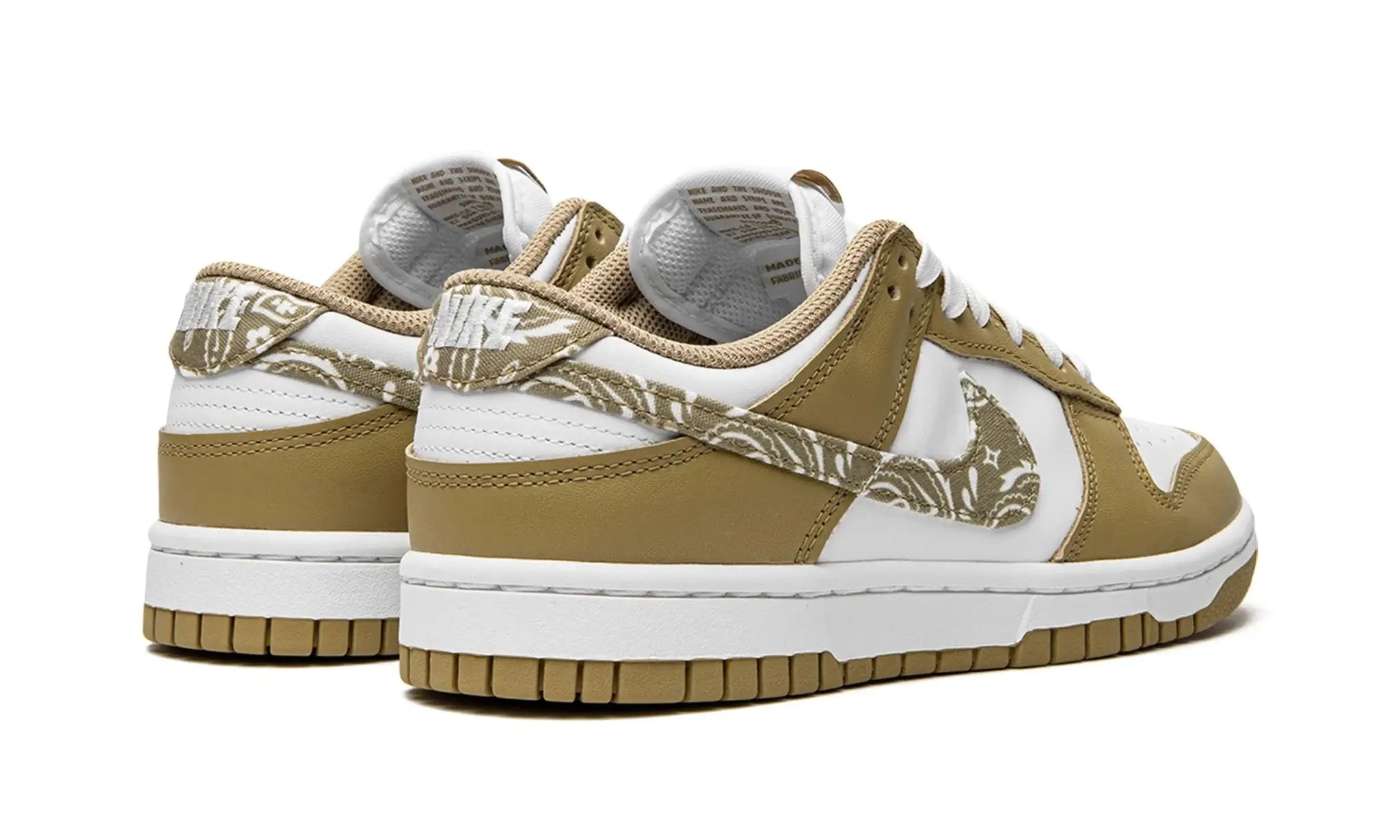 Tênis Nike Dunk Low "Barley Paisley" Amarelo
