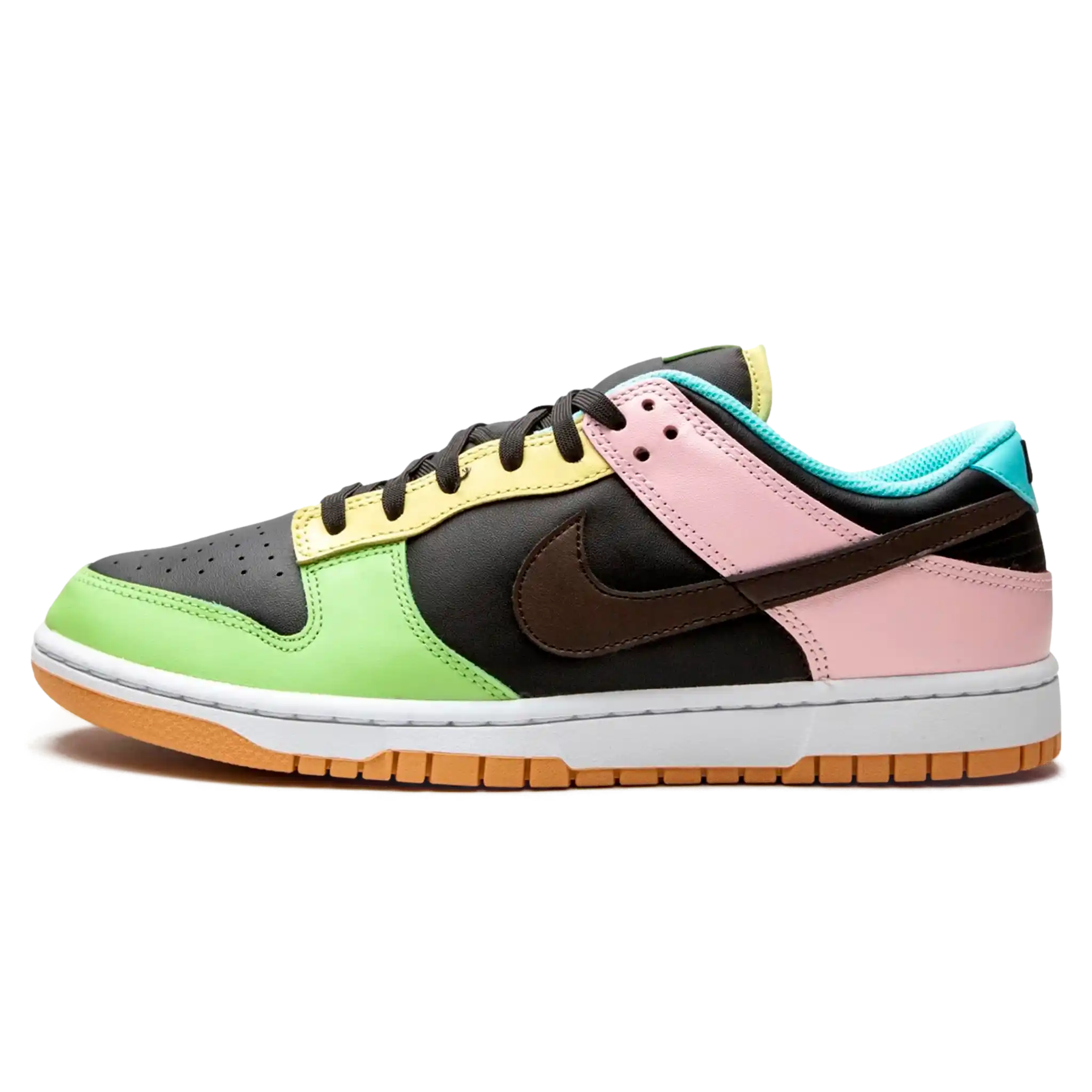 Tênis Nike Dunk Low "Free 99 Black" Colorido