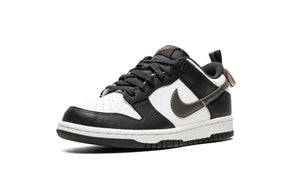 Tênis Nike Dunk Low "Black White Metallic"
