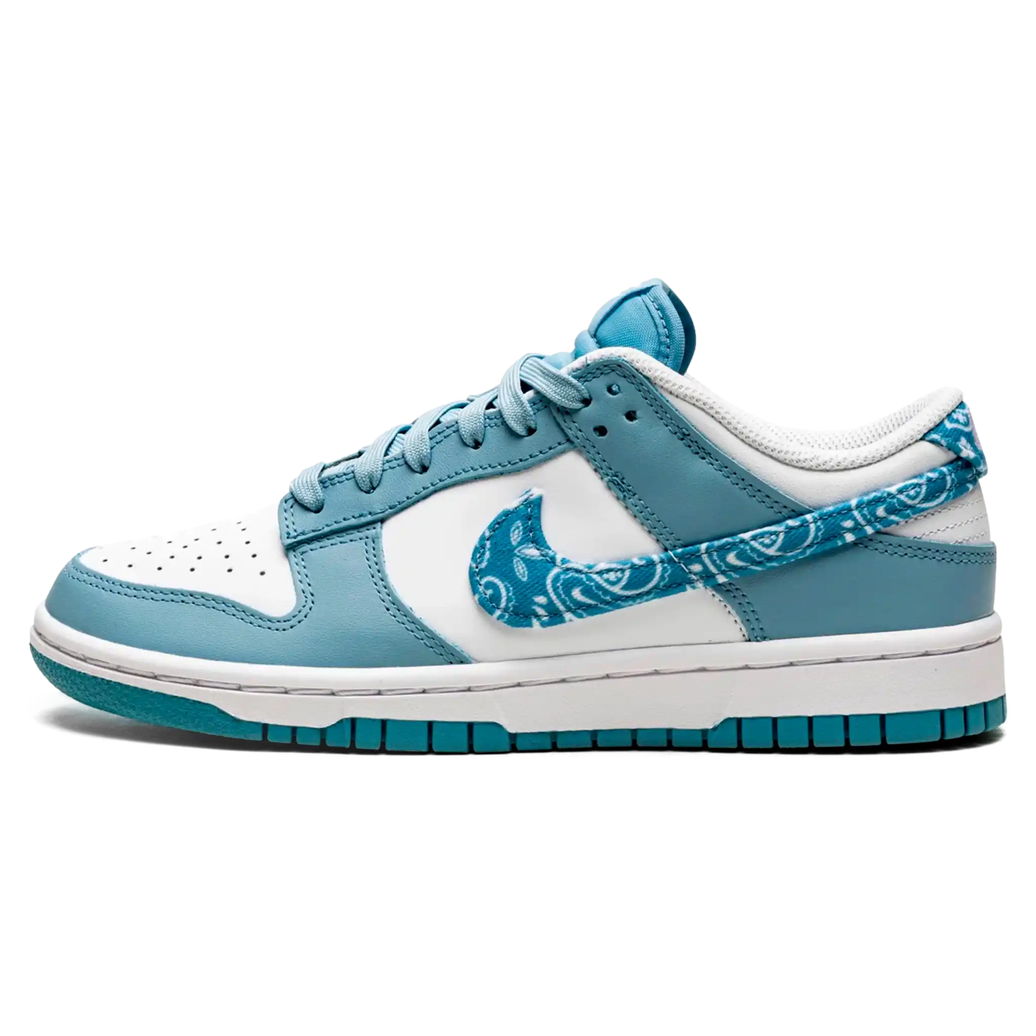 Tênis Nike Dunk Low "Blue Paisley" Azul / Branco