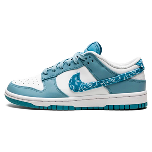 Tênis Nike Dunk Low "Blue Paisley" Azul / Branco