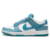 Tênis Nike Dunk Low "Blue Paisley" Azul / Branco