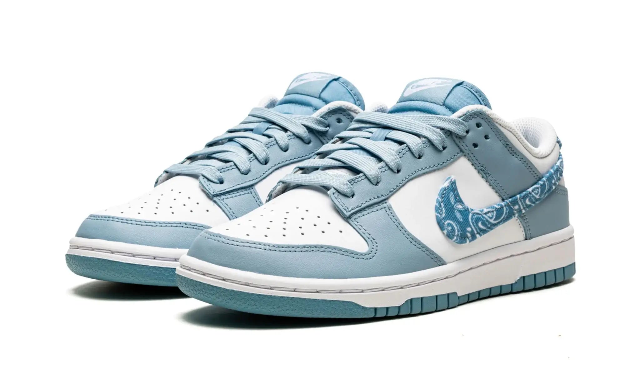 Tênis Nike Dunk Low "Blue Paisley" Azul / Branco