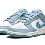 Tênis Nike Dunk Low "Blue Paisley" Azul / Branco