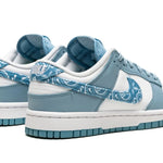 Tênis Nike Dunk Low "Blue Paisley" Azul / Branco