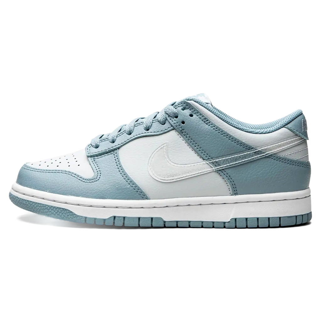 Tênis Nike Dunk Low "Clear Swoosh" Azul