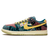 Tênis Nike Dunk Low "Community Garden" Verde / Bordô