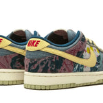 Tênis Nike Dunk Low "Community Garden" Verde / Bordô