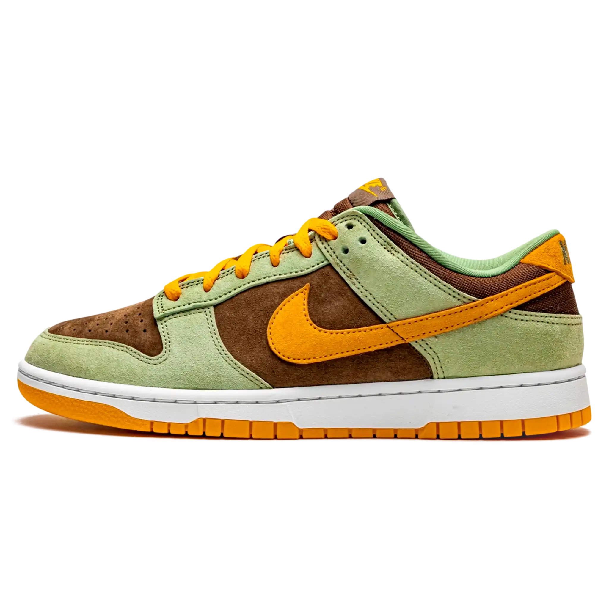 Tênis Nike Dunk Low "Dusty Olive" Verde / Marrom