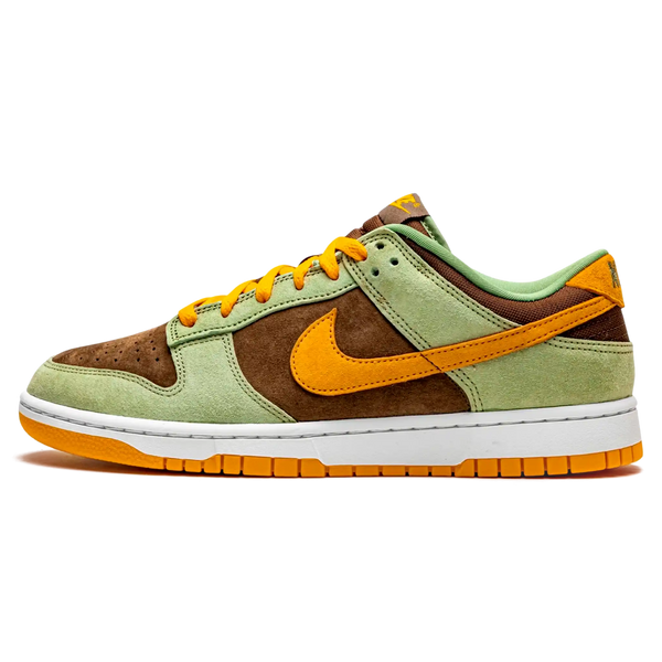Tênis Nike Dunk Low "Dusty Olive" Verde / Marrom