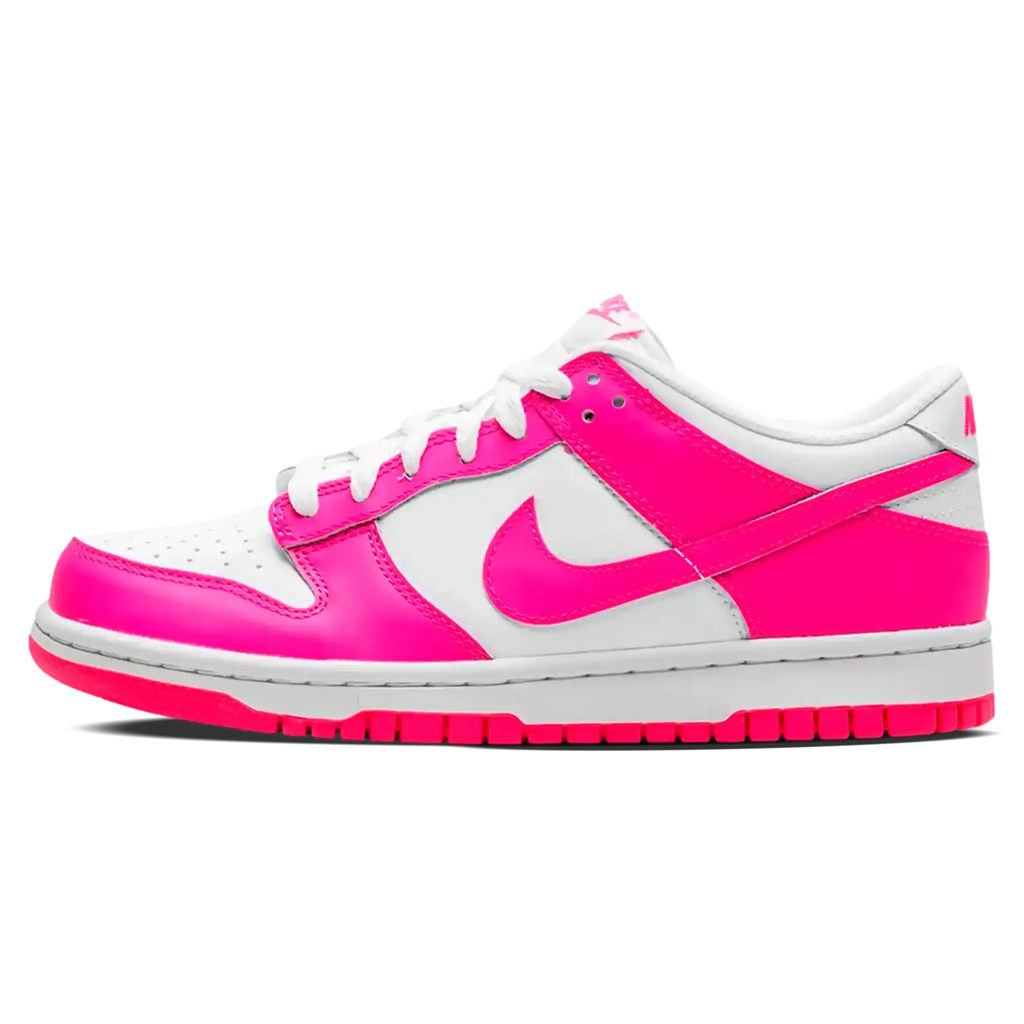 Tênis Nike Dunk Low "Laser Fuchsia" Rosa