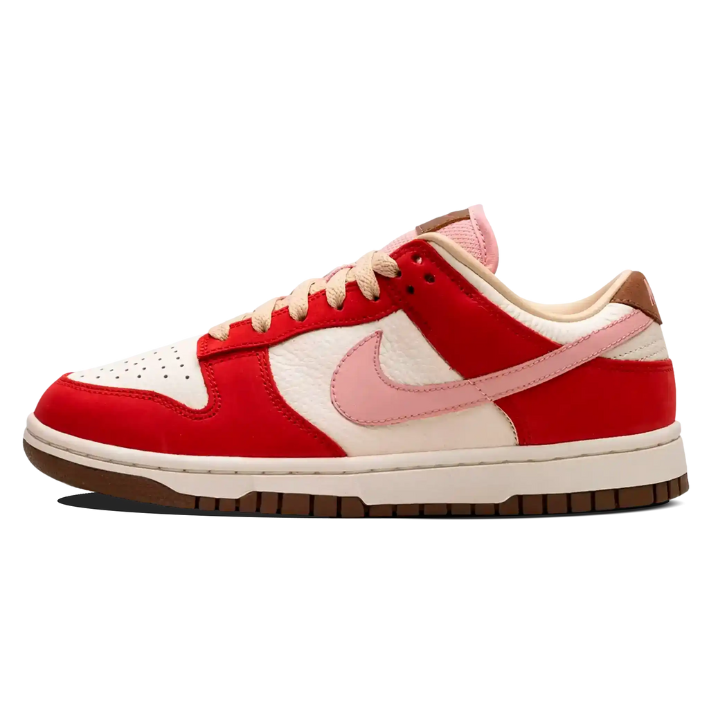 Tênis Nike Dunk Low "Bacon" Vermelho / Rosa