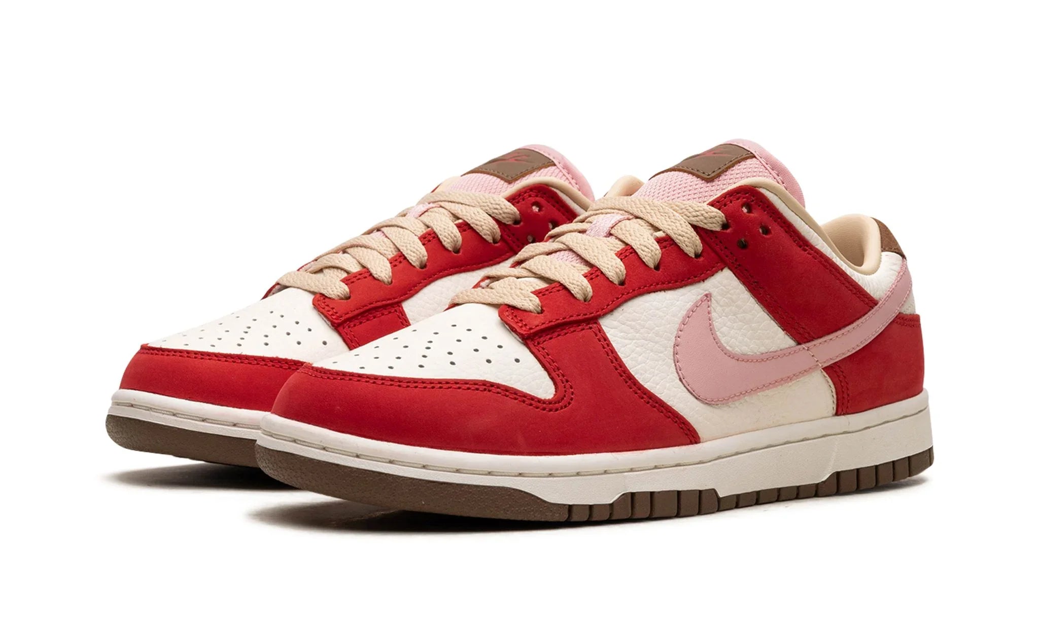 Tênis Nike Dunk Low "Bacon" Vermelho / Rosa